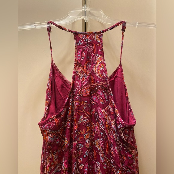 Hollister Burgundy print sundress - CUTE!! - Picture 6 of 7